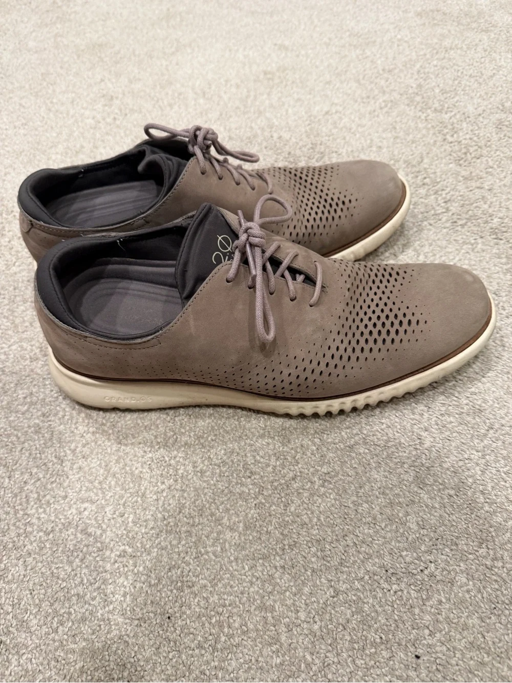Cole Haan ZeroGrand oxfords - grey
